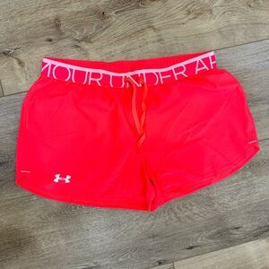 Under Armour Women's Vibrant Pink Athletic Shorts